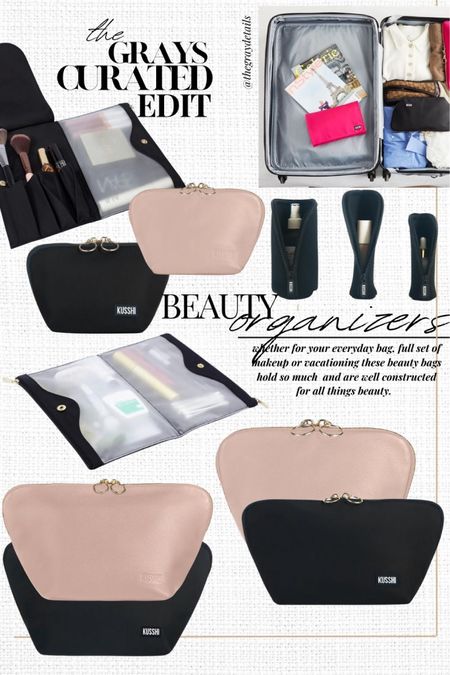 These kusshi beauty organizers are perfect for your everyday bag, all these makeup and vacationing!

Use code | GrayDetails10 for 10% off

#LTKtravel #LTKbeauty #LTKFind