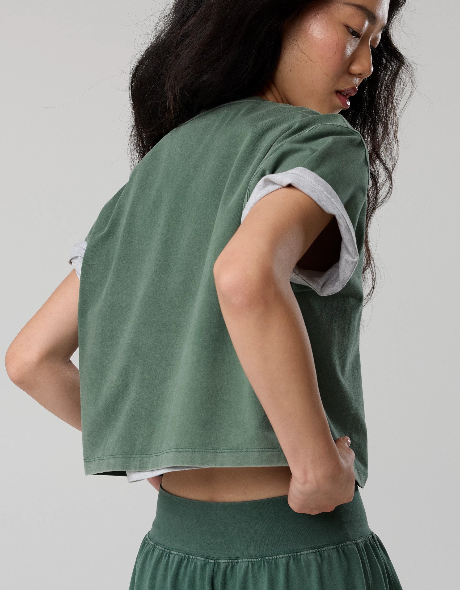 OFFLINE By Aerie OG Cotton Short Sleeve T-Shirt | American Eagle Outfitters (US & CA)