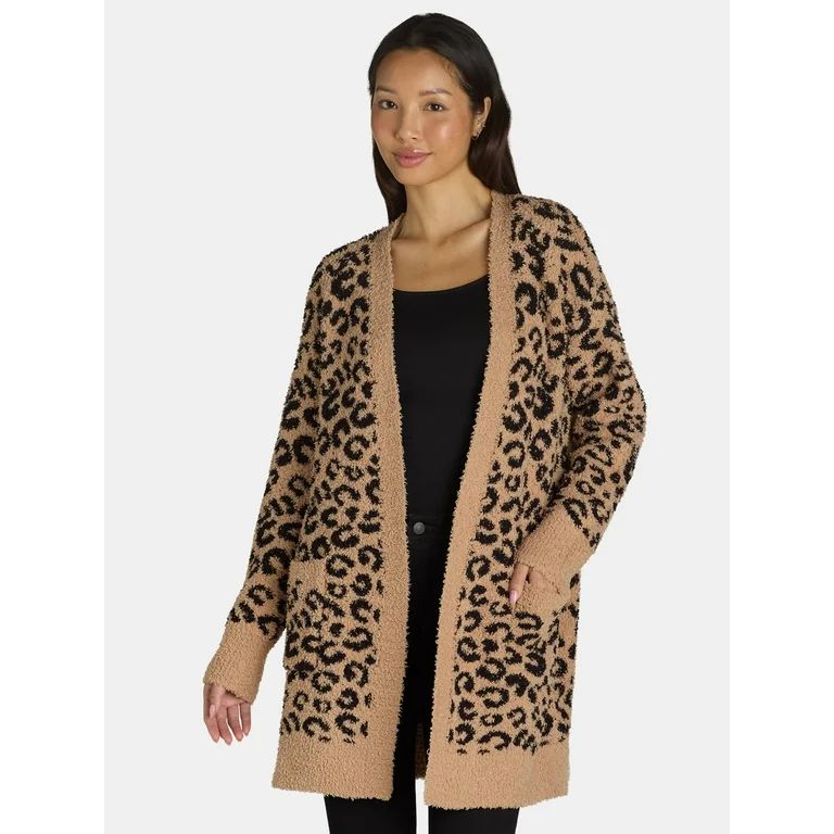 Time and Tru Women's Super Soft Cardigan, Size XS-XXXL | Walmart (US)