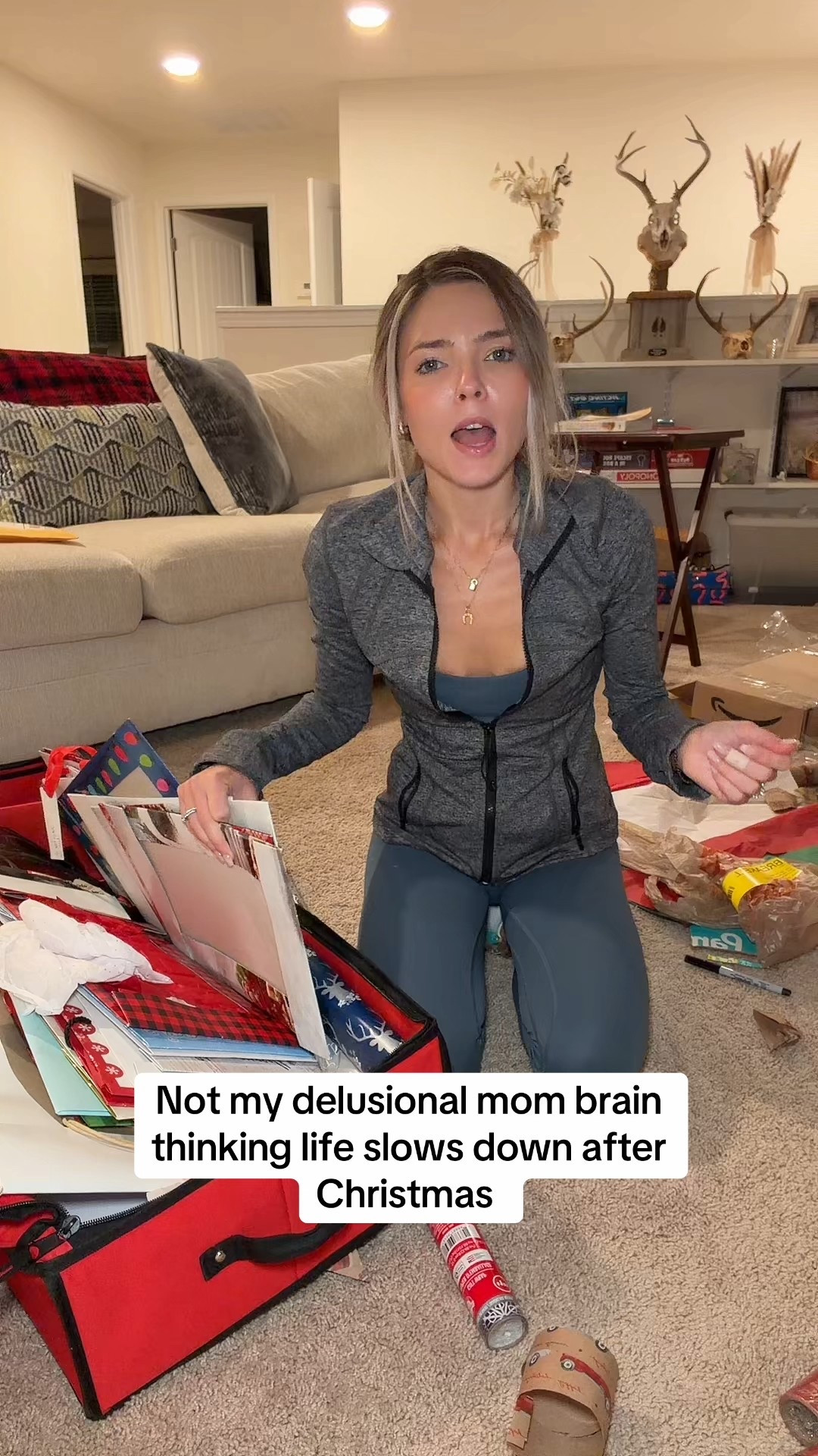 My delusional mom brain thinking life slows down after Christmas 🎄😂
Wrapping gifts in my go-to Lululemon Define jacket, Align set, and On Cloud sneakers because comfy mom outfits are non-negotiable.

🔗 Linked my favorite mom-approved athleisure for holiday chaos 🫶🏻

#LTKootd #LTKHoliday #LTKdayinmylife