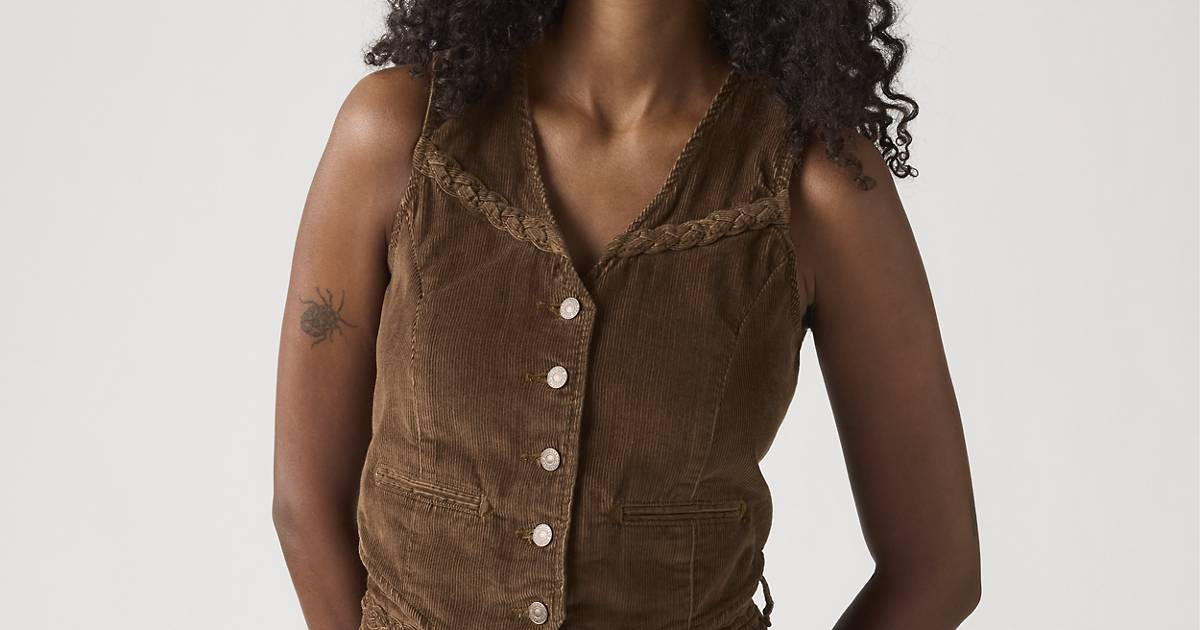 Braided Vest - Brown | Levi's® US | Levi's US