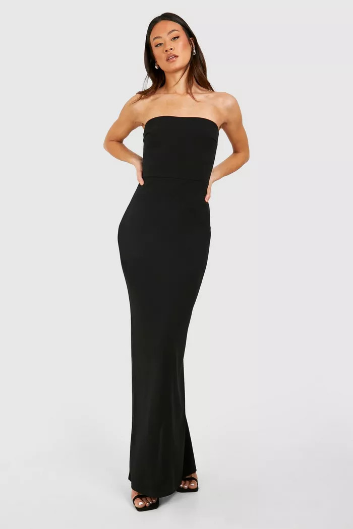 Tall Maxi Bandeau Dress | boohoo (US & Canada)
