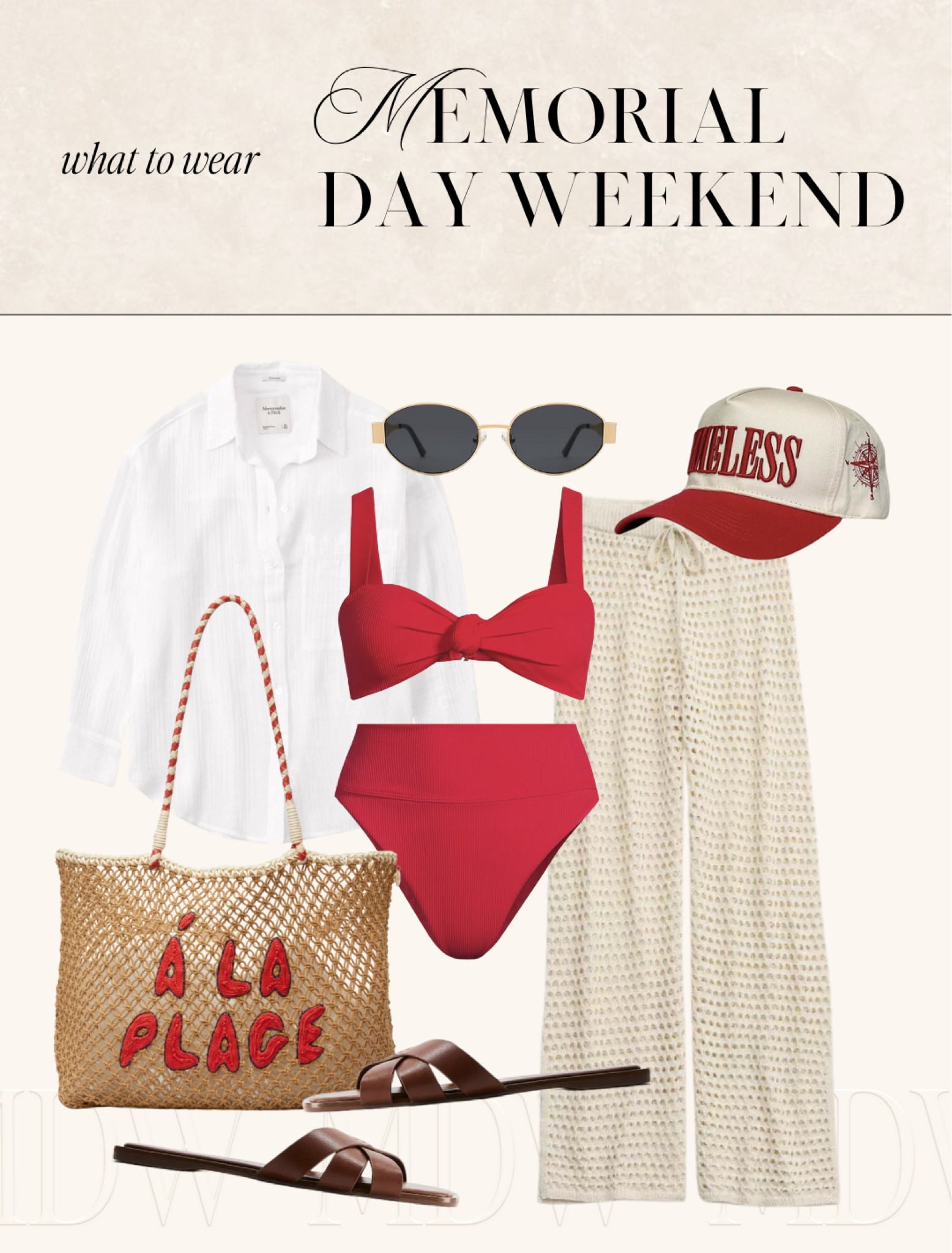 MDW Outfit Ideas 〰️ What to wear for MDW, Memorial Day, Memorial Day outfit, Memorial Day swim, Memorial Day weekend, Memorial Day dress, MDW outfits, MDW dress, summer outfit, hunza g, red swimsuit, swimwear 2024

#LTKSwim #LTKStyleTip #LTKSeasonal