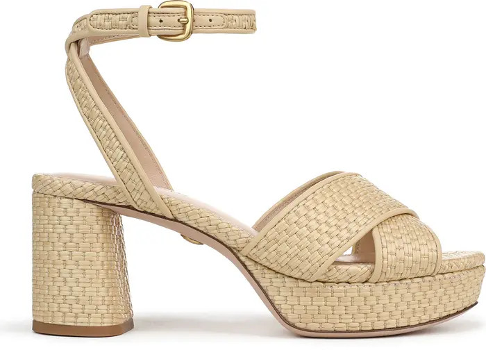 Veronica Beard Danika Ankle Strap Platform Sandal (Women) | Nordstrom | Nordstrom