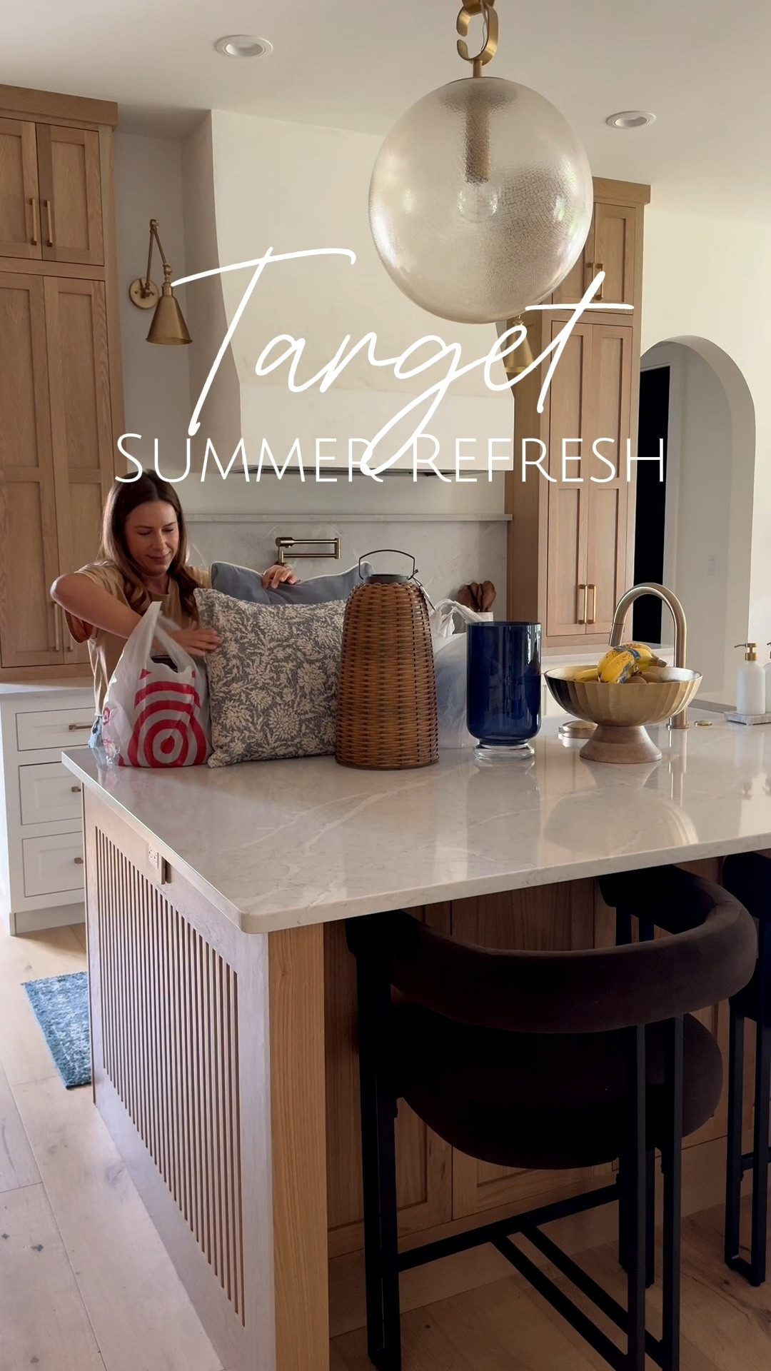 Summer refresh with @target I’m going for those coastal vibes and I found the perfect new decor y’all!! #ad #sponsored

#LTKHome #LTKSeasonal