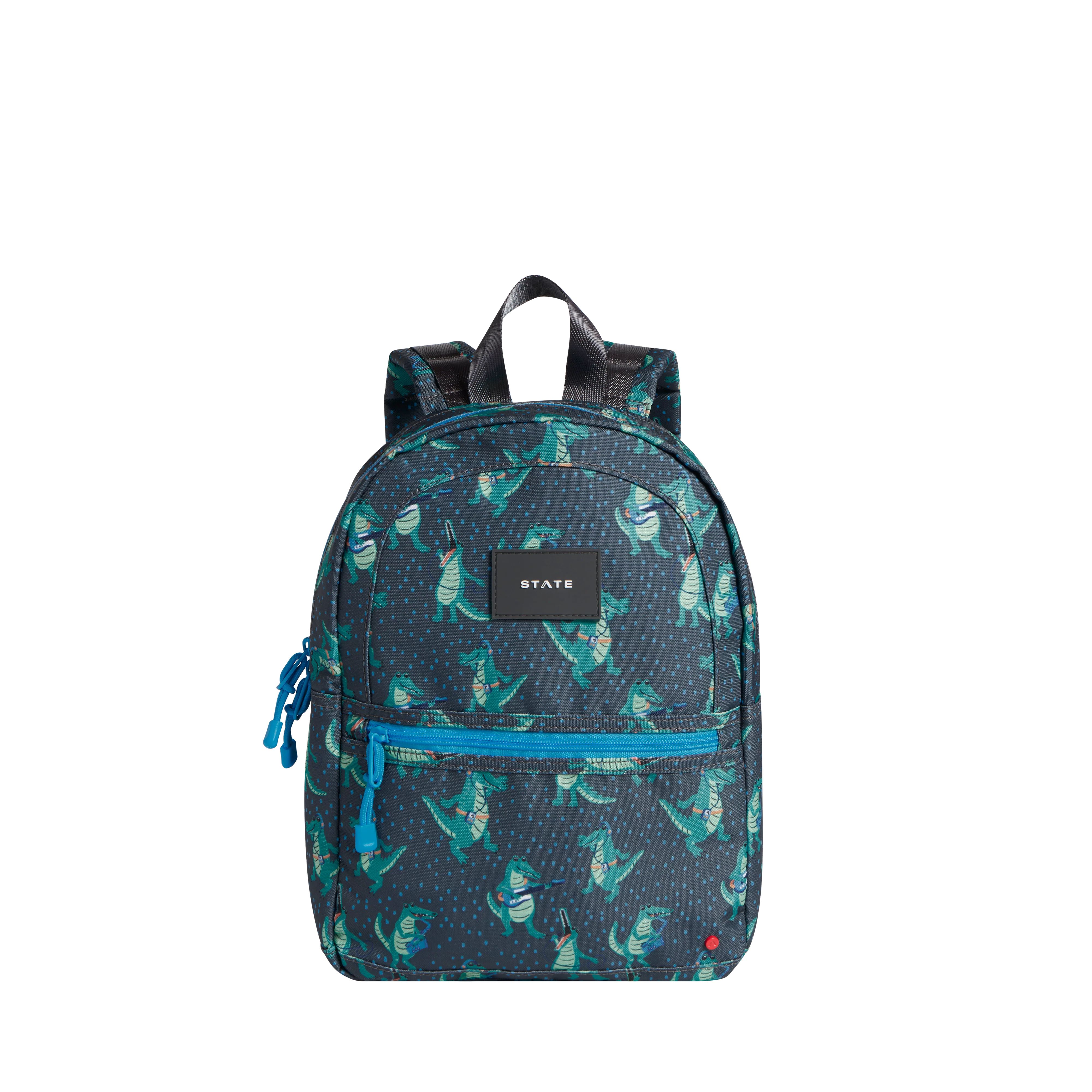 STATE Bags | Kane Kids Mini Backpack Recycled Poly Canvas Alligators | STATE Bags