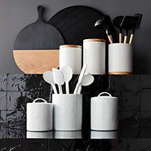 Marin Large Canister + Reviews | Crate & Barrel | Crate & Barrel