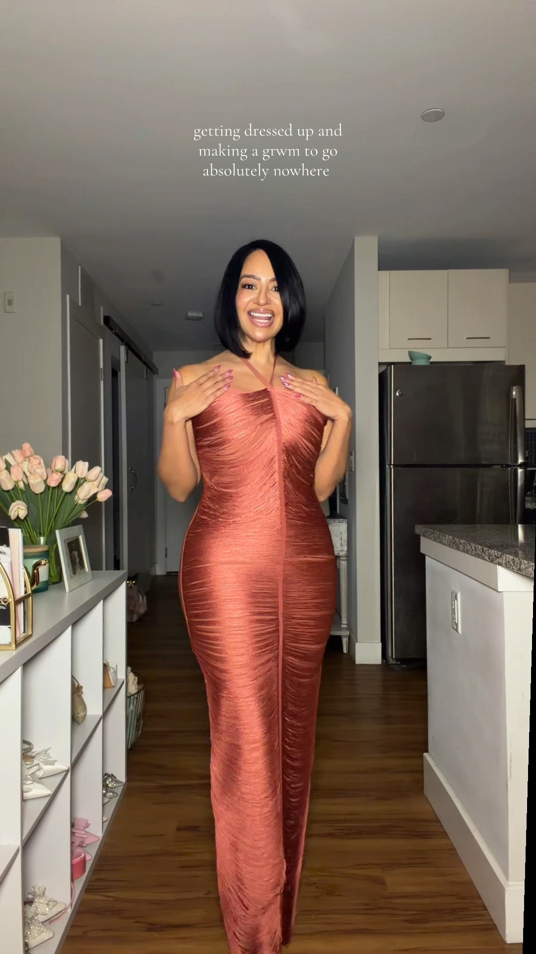 Now that’s what I call self care 👑 Dress comes in multiple colors, fits true to size and has stretch 

valentines outfit women, resort wear, date night dress, tassel dress, vacation outfit 

#LTKOver40 #LTKPetite #LTKValentine