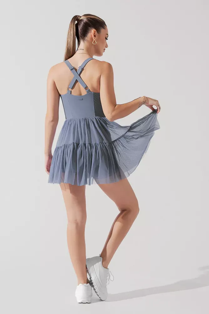 Corset Pirouette Dress - Smoky Navy curated on LTK