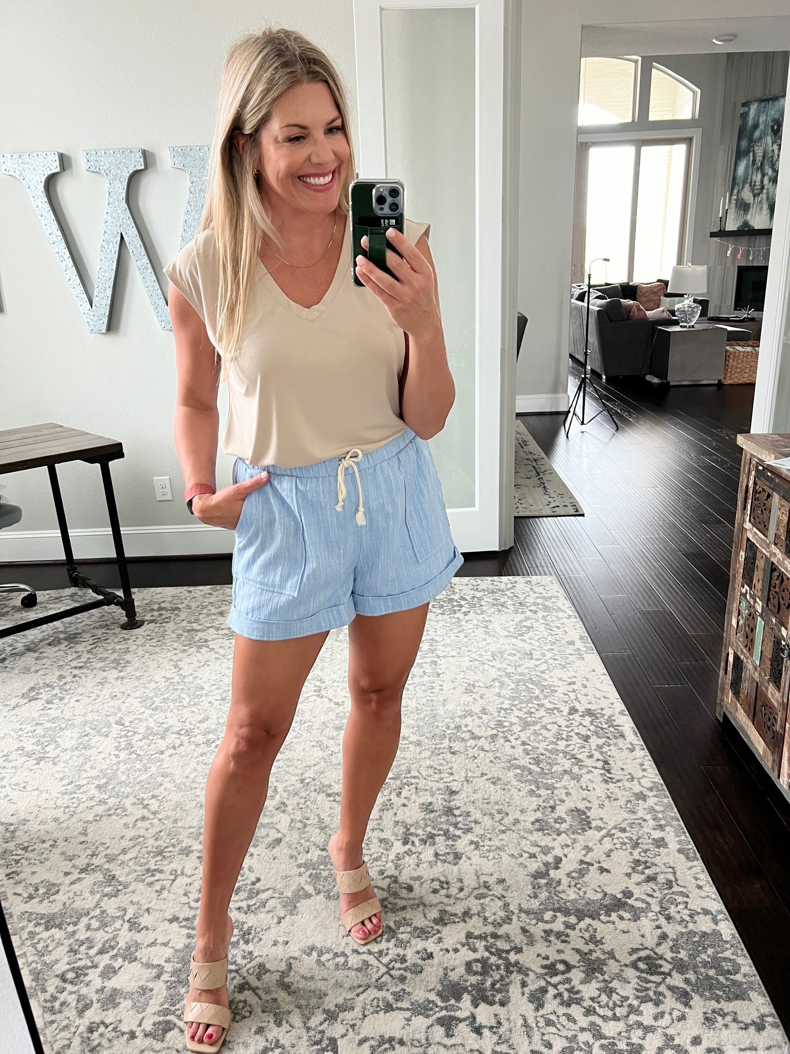 Everyday summer outfit inspo 

Women's fashion  Causal summer look  Spring  summer  spiring fashion  Style guide  Fashion blog  What I wore  Workwear  Fashion blogger  Everyday outfit inspo  Casual spring outfit idea  summer fashion  fit momming#LTKStyleTip #LTKTravel

#LTKSeasonal
