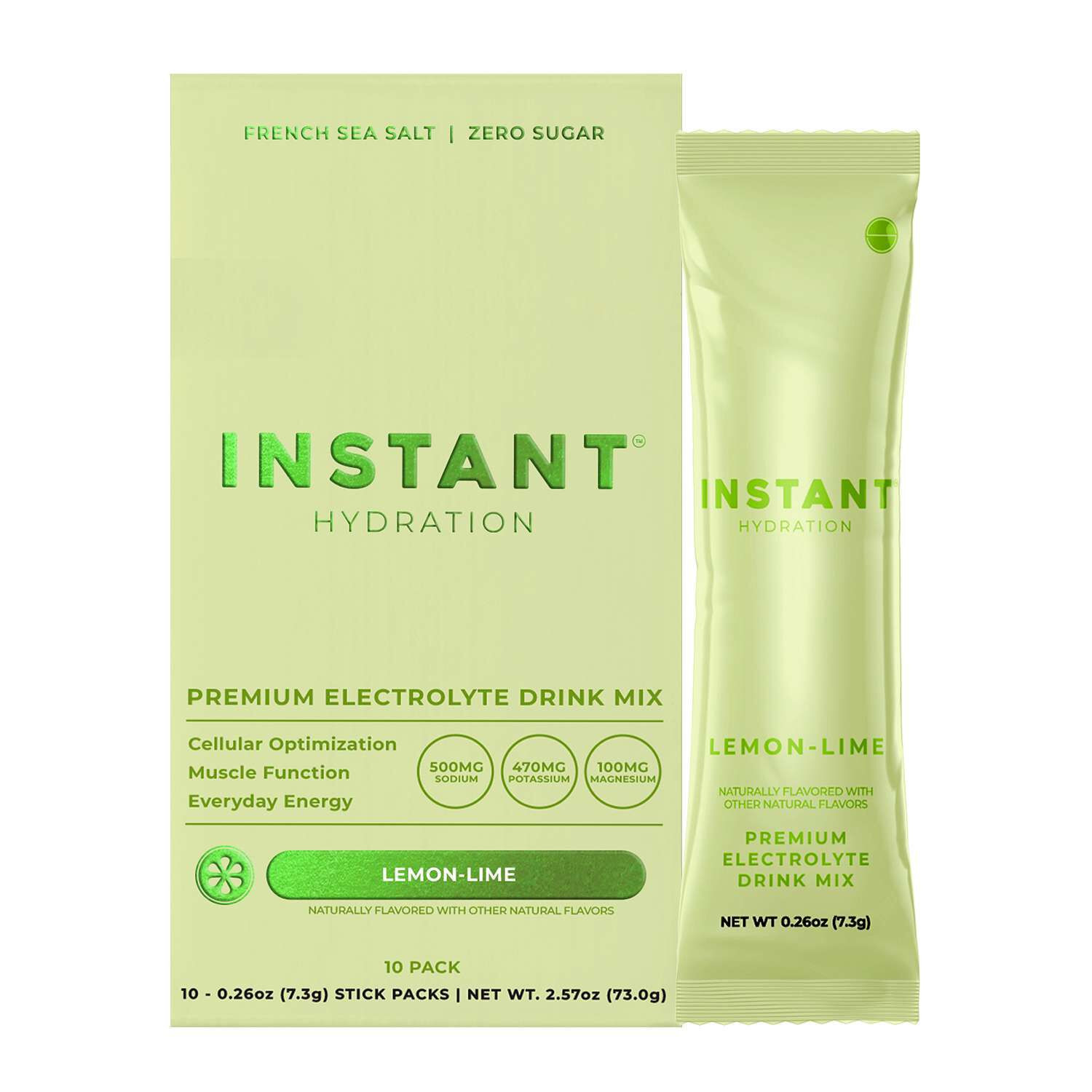 Premium Electrolyte Drink Mix - Lemon Lime (10 Stick Packs) | GNC