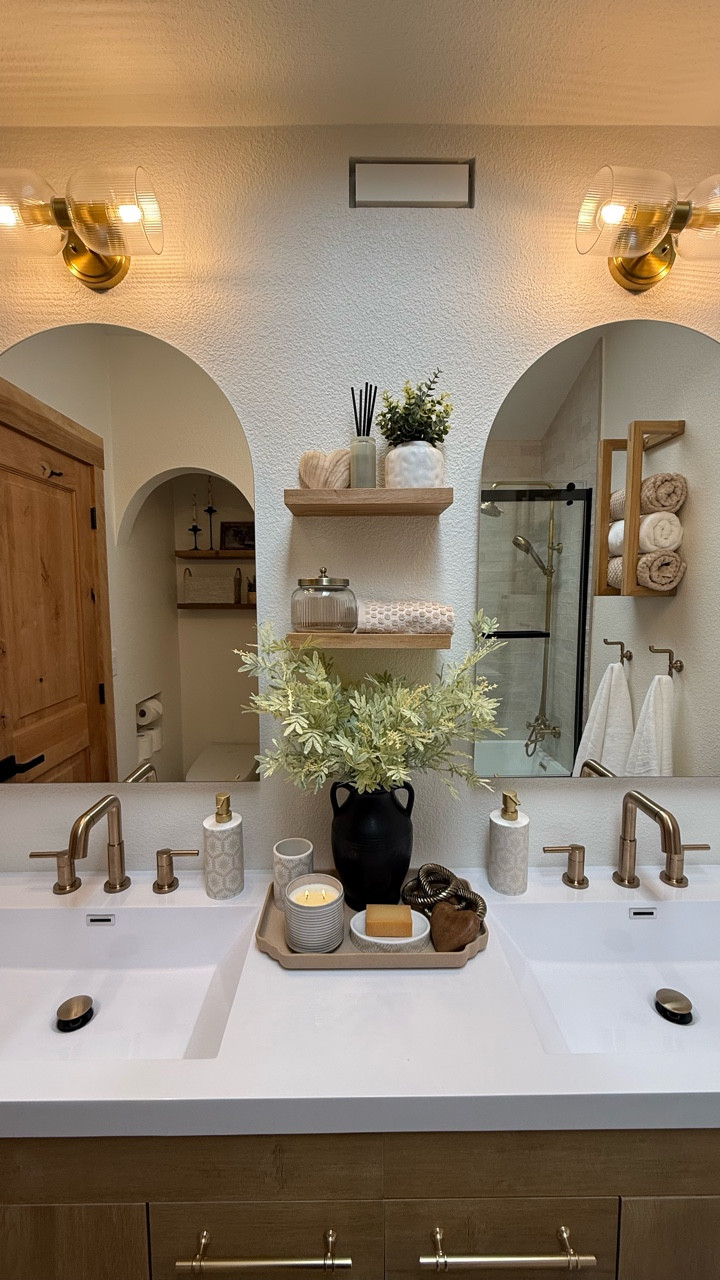 Primary bathrooms need to be your oasis! Watch how we transformed this one and shop its look! 

#LTKStyleTip #LTKHome #LTKSeasonal