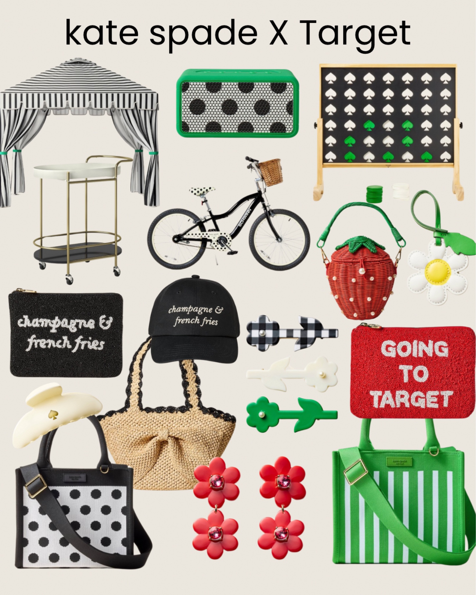 Dropping Soon! Kate Spade New York X Target ♠️🍓🌼

Target Finds, New at Target, Kate Spade, Spring Fashion, Outdoor, Target Home



#LTKFindsUnder50 #LTKItBag #LTKSeasonal