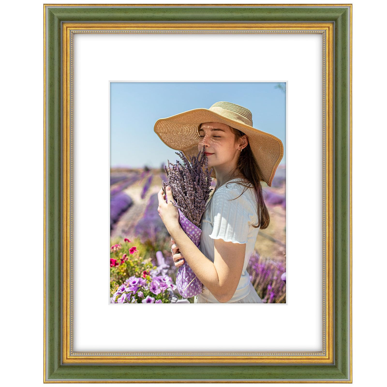 Golden State Art, 11x14 Ornate Picture Frame for 8x10 Photo with Mat or 11x14 Prints Without Mat,... | Amazon (US)