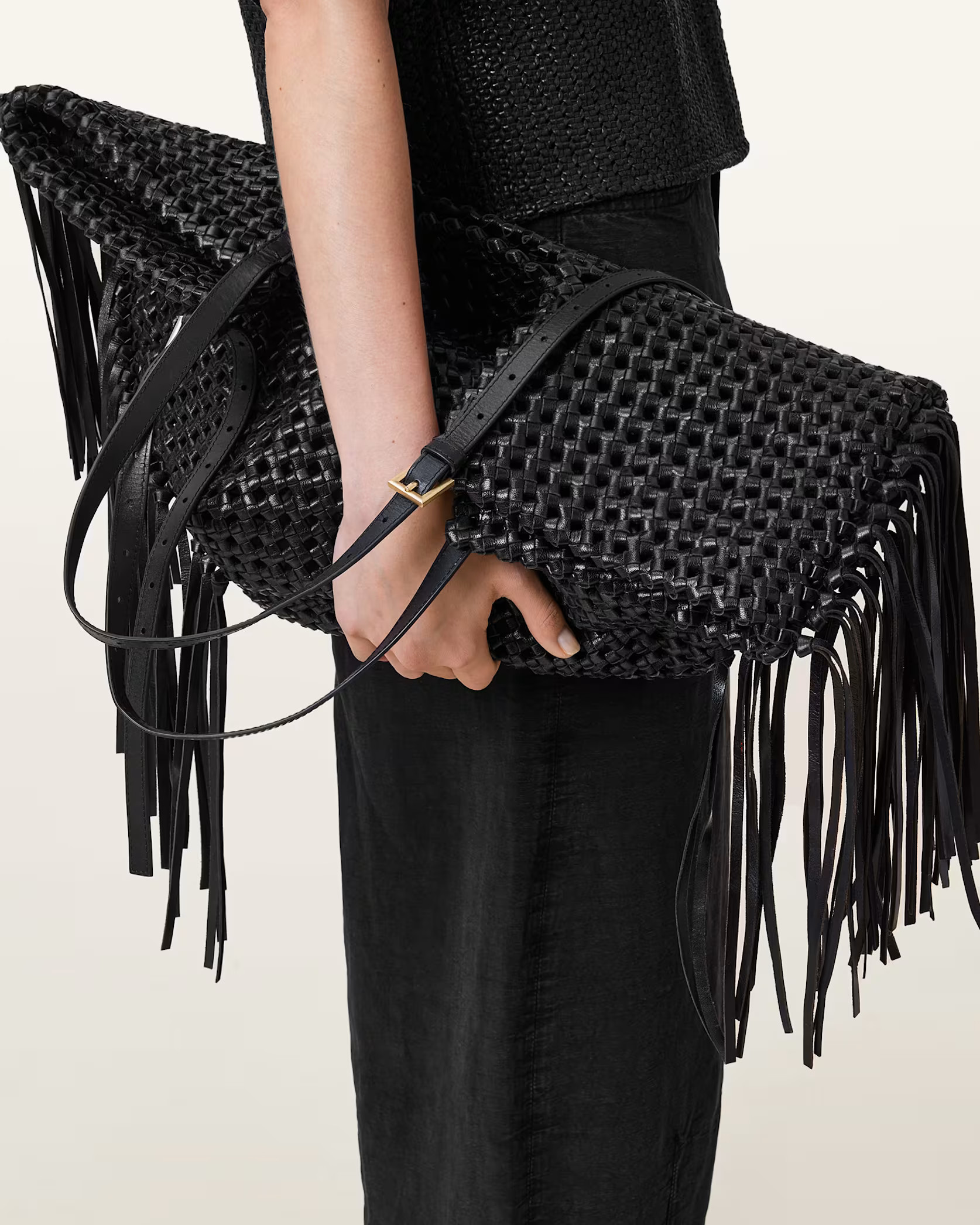 Ara Leather Knot Tote Bag | AllSaints UK