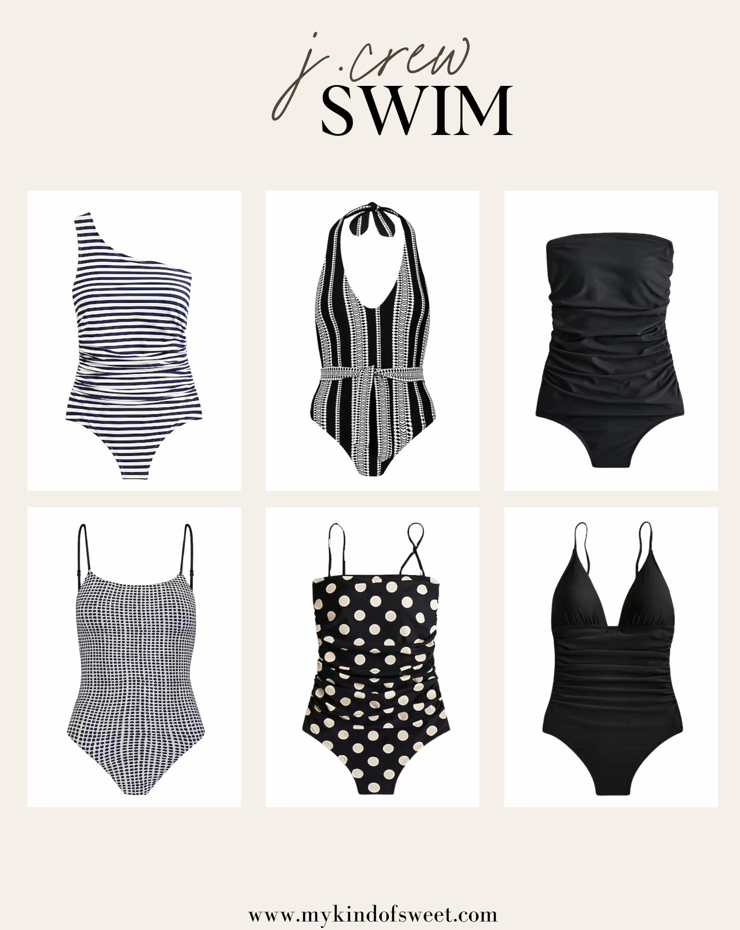 J.crew has my favorite swimsuits! I love the classic black & white look for pool days. 

#LTKswim #LTKstyletip #LTKSeasonal