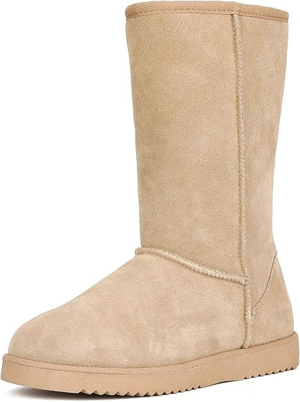 DREAM PAIRS Women's High-top Winter Snow Boots Slip on Warm Comfortable Outdoor Booties Shoes for... | Amazon (US)