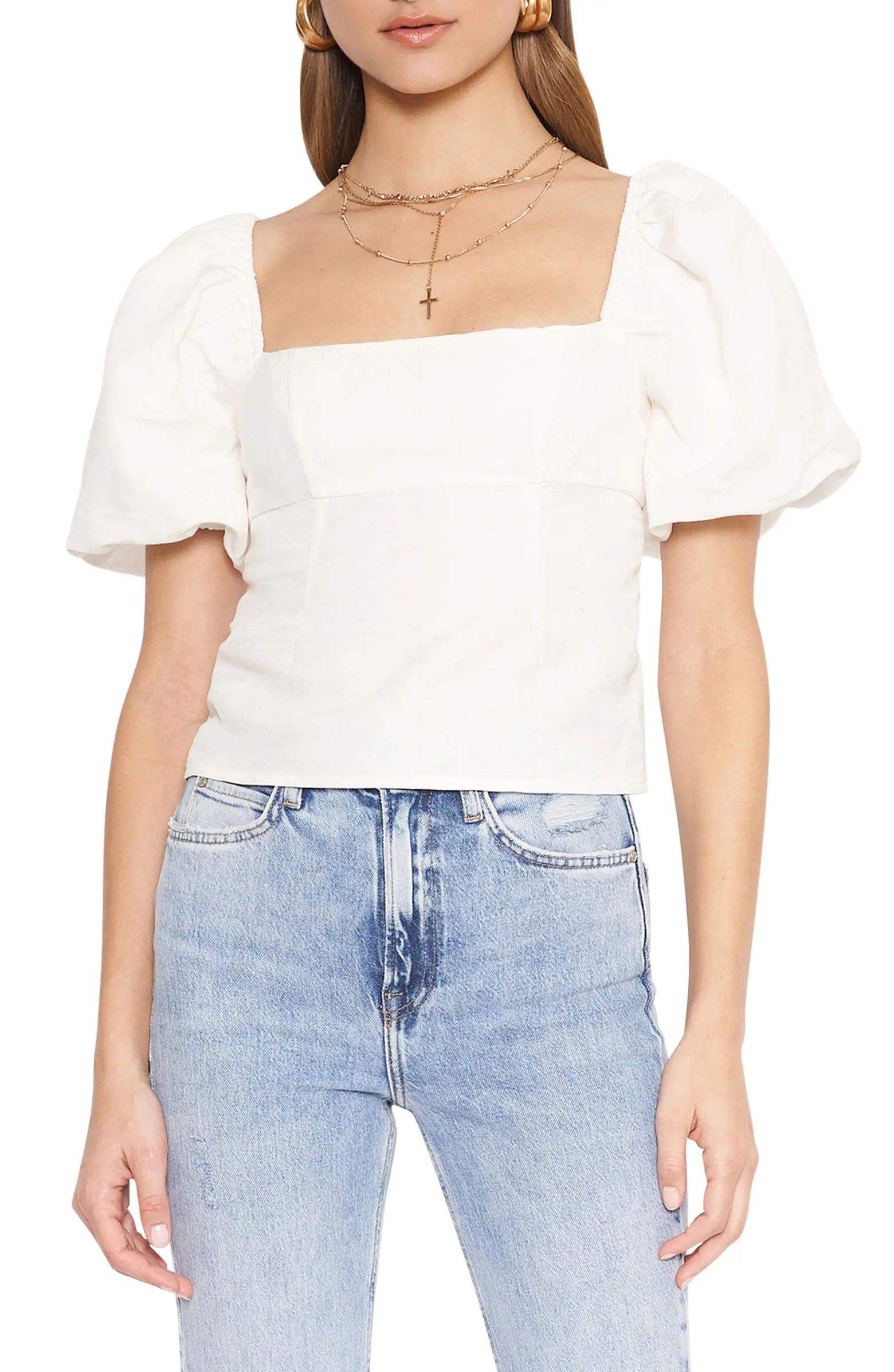 Marcelle Puff Sleeve Top | Nordstrom