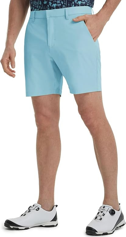 M MAELREG Mens Golf Shorts 7"/9" Lightweight Quick Dry Water-Resistant Stretch Waistband Flat Fro... | Amazon (US)