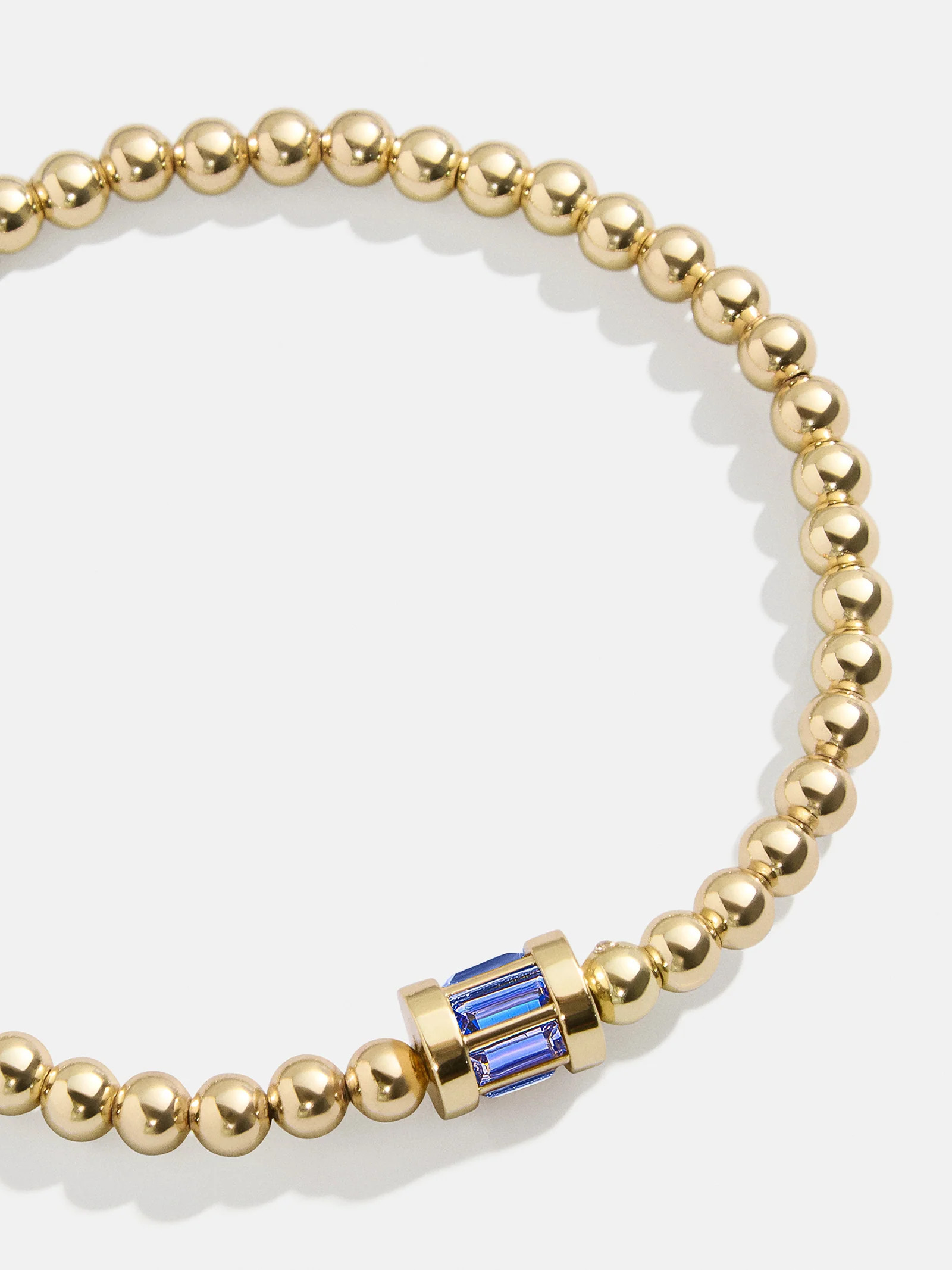 Tatum Birthstone Bracelet - Sapphire | BaubleBar (US)