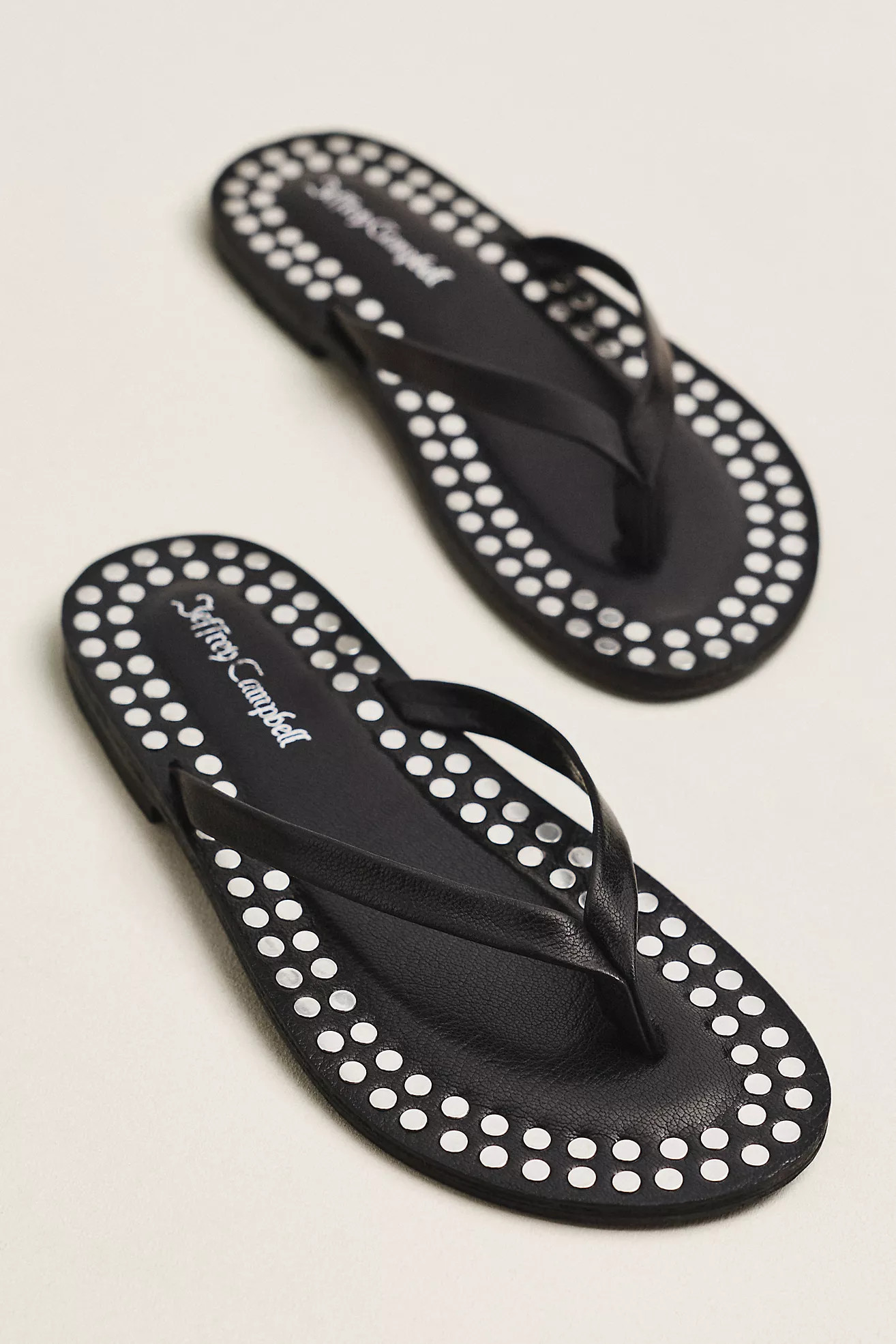 Jeffrey Campbell Katrina Studded Flip-Flops | Anthropologie (US)