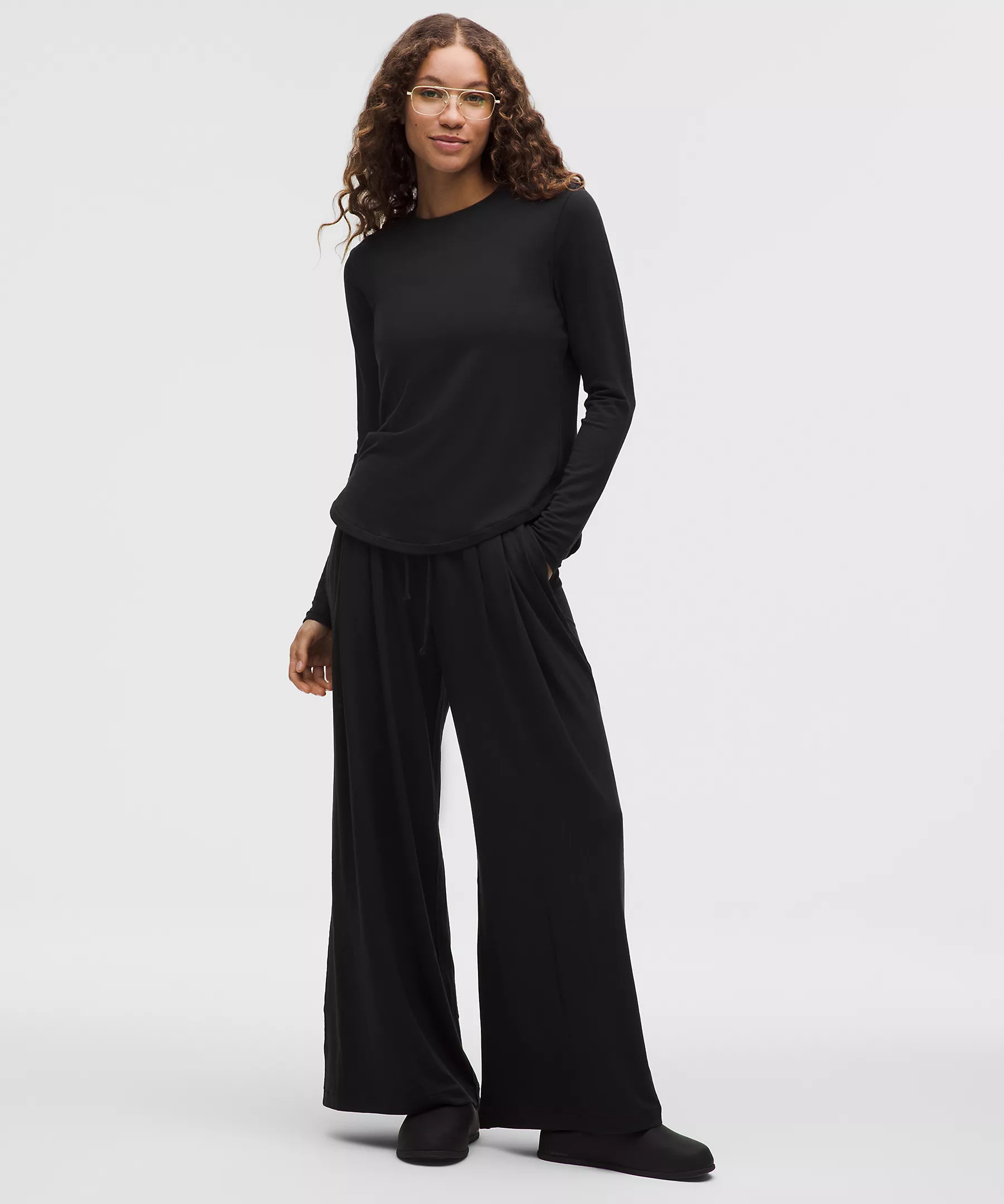 BeCalm High-Rise Pleated Extra-Wide Leg Pant | Lululemon (US)