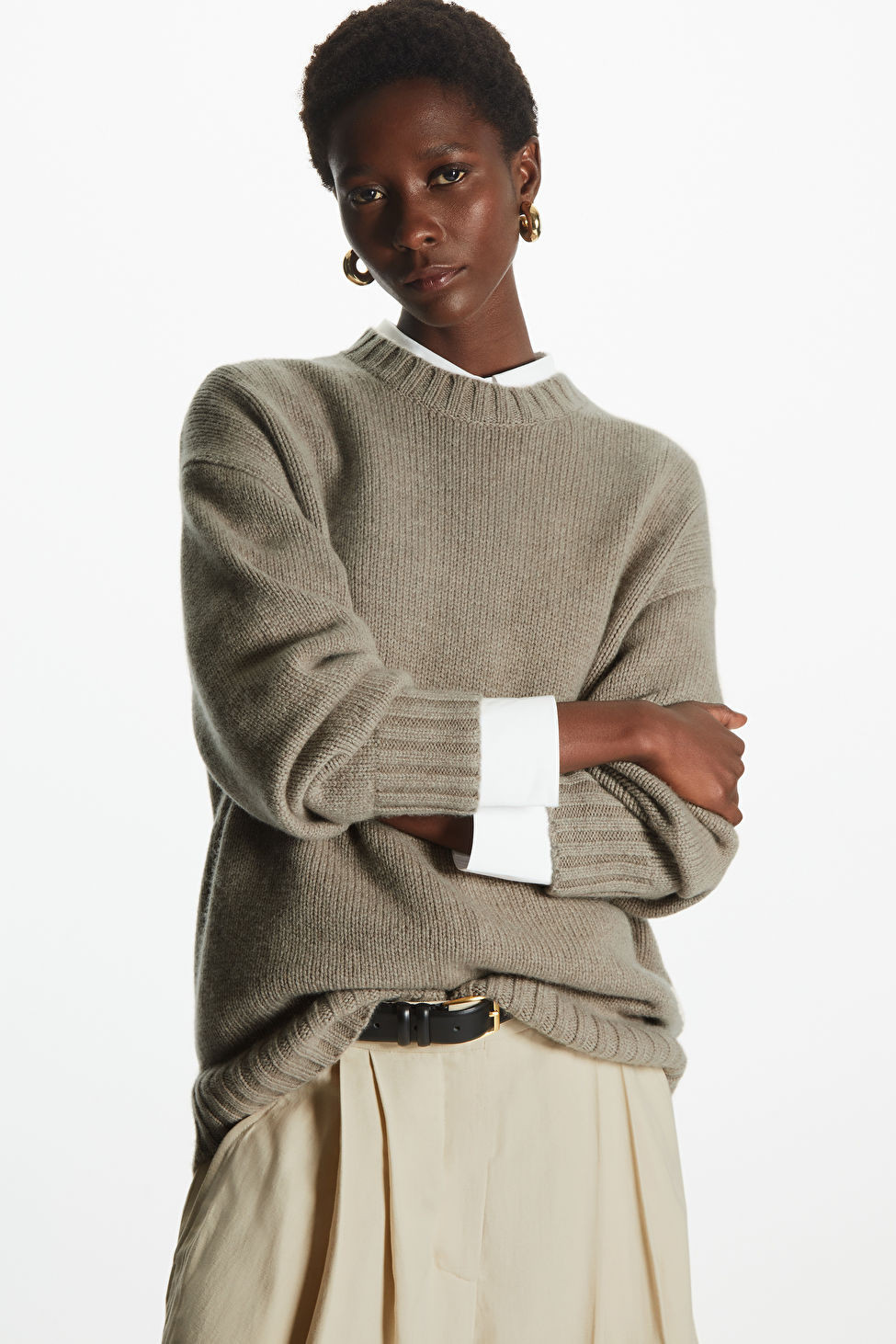 OVERSIZED PURE CASHMERE JUMPER | COS UK