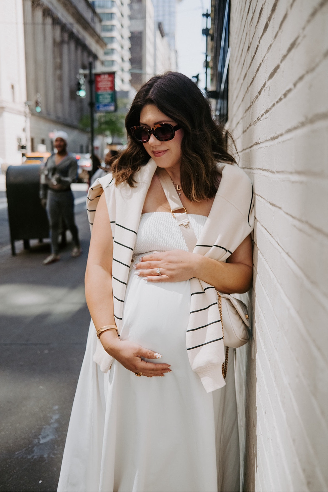 Bump friendly outfit inspo that I wore at 33 weeks in NYC! Can’t link the exact dress but I found some similar ones that would be perfect with a bump! This great sweatshirt is on sale for only $12.99!!! 

#LTKBump #LTKStyleTip #LTKTravel