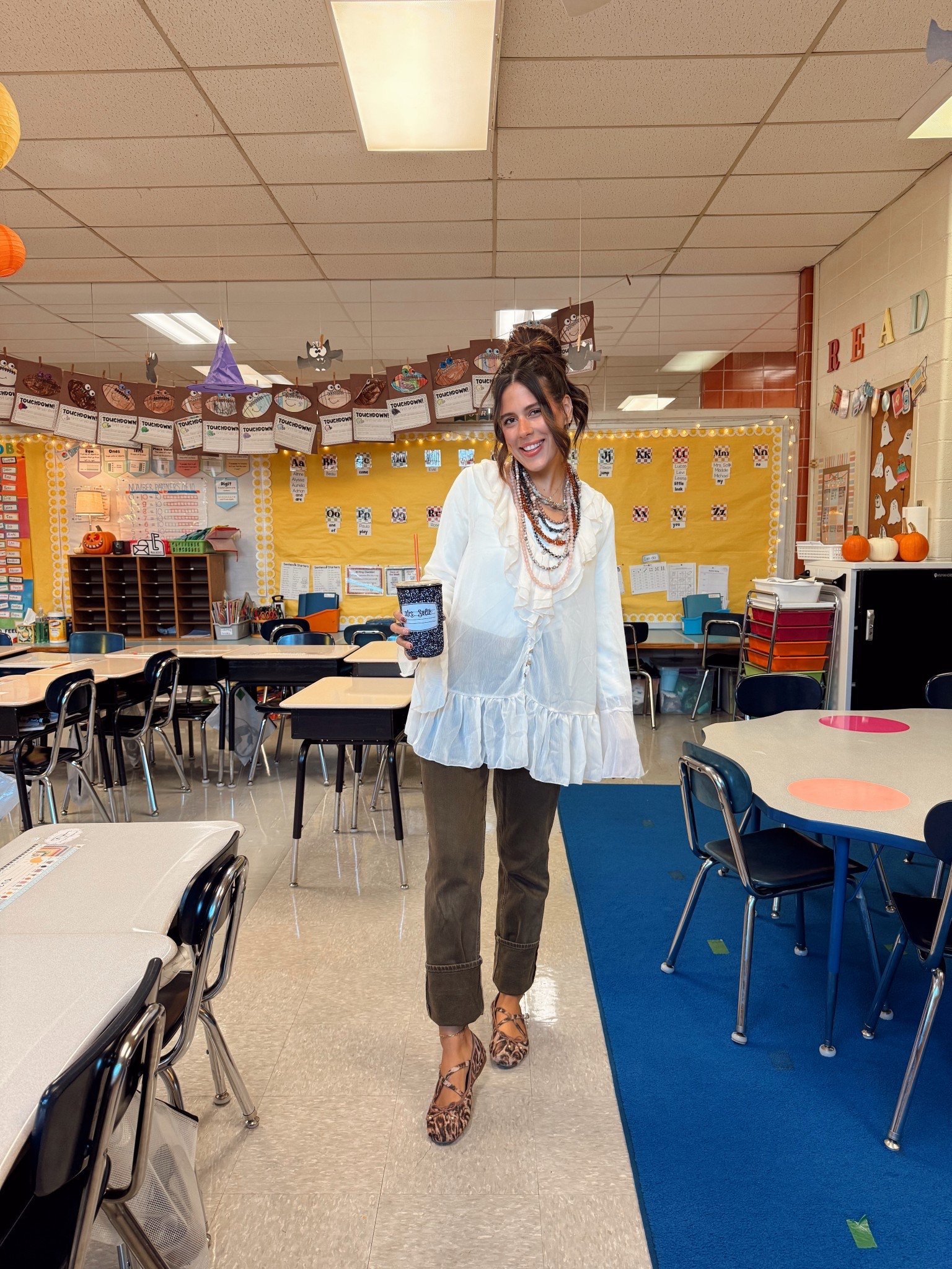 Fall outfit of the day in a first grade classroom! 

#LTKStyleTip #LTKWorkwear #LTKFindsUnder50