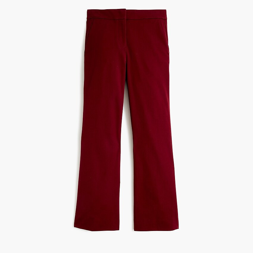 Kelsey cotton flare pant | J.Crew Factory