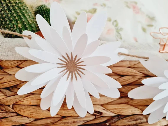 Summer Garland Paper Flowers Summer Decoration Window | Etsy | Etsy (DACH)