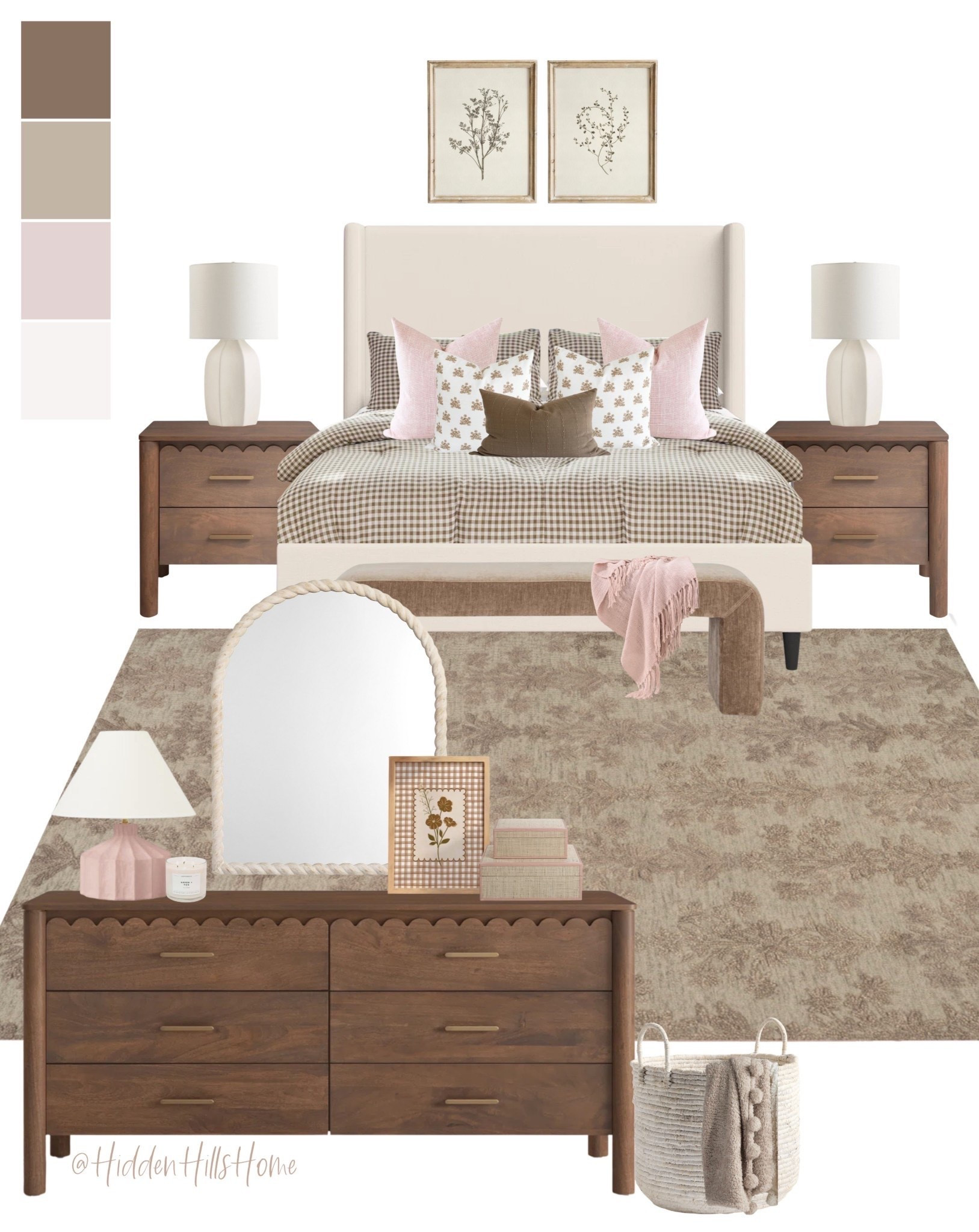 Girls bedroom decor ideas, girls room decor mood board, home decor inspiration, teen girls bedroom, feminine bedroom design, cozy girls room, Tilly bed, nightstands, bedroom rug #girlsbedroom

#LTKHome #LTKSaleAlert #LTKKids