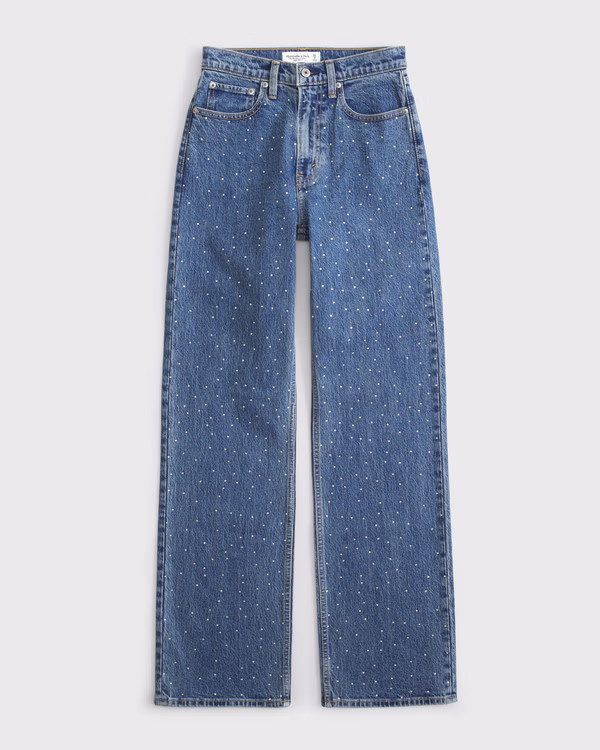 High Rise 90s Relaxed Jean | Abercrombie & Fitch (US)