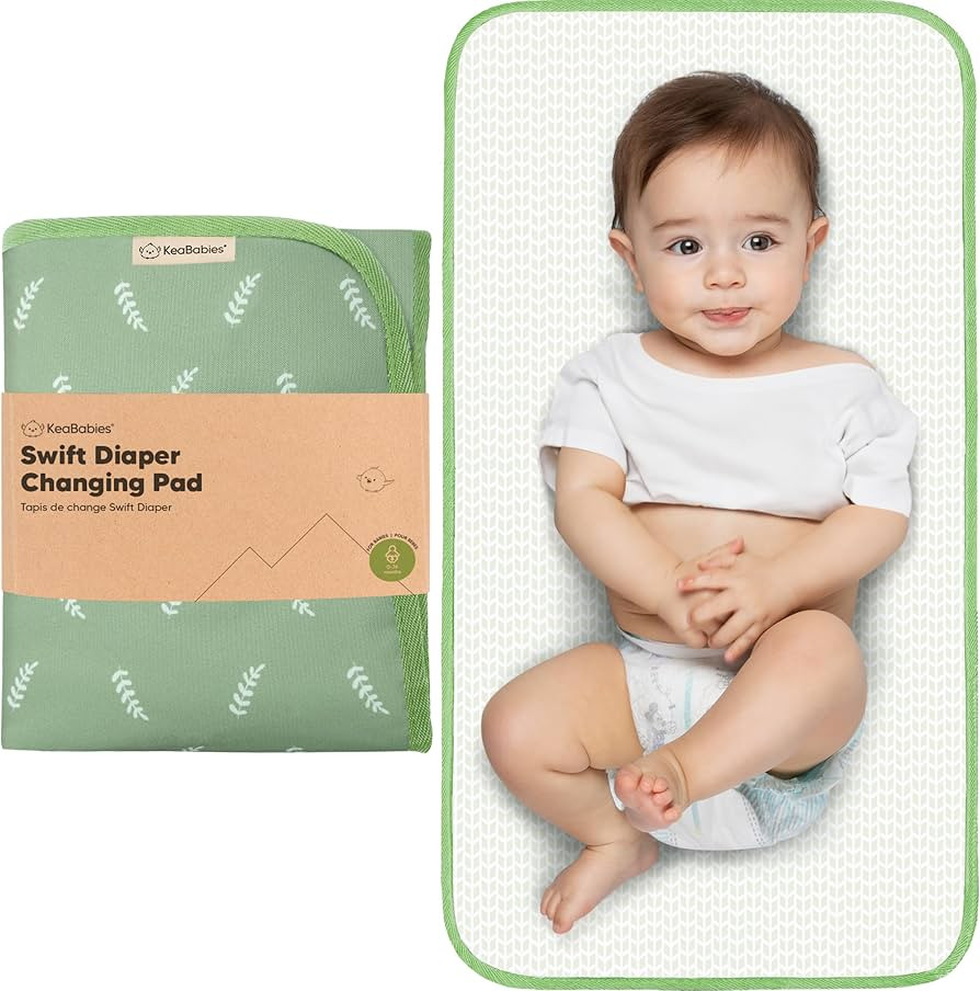Portable Diaper Changing Pad - Waterproof Foldable Baby Changing Mat - Travel Diaper Change Mat -... | Amazon (US)