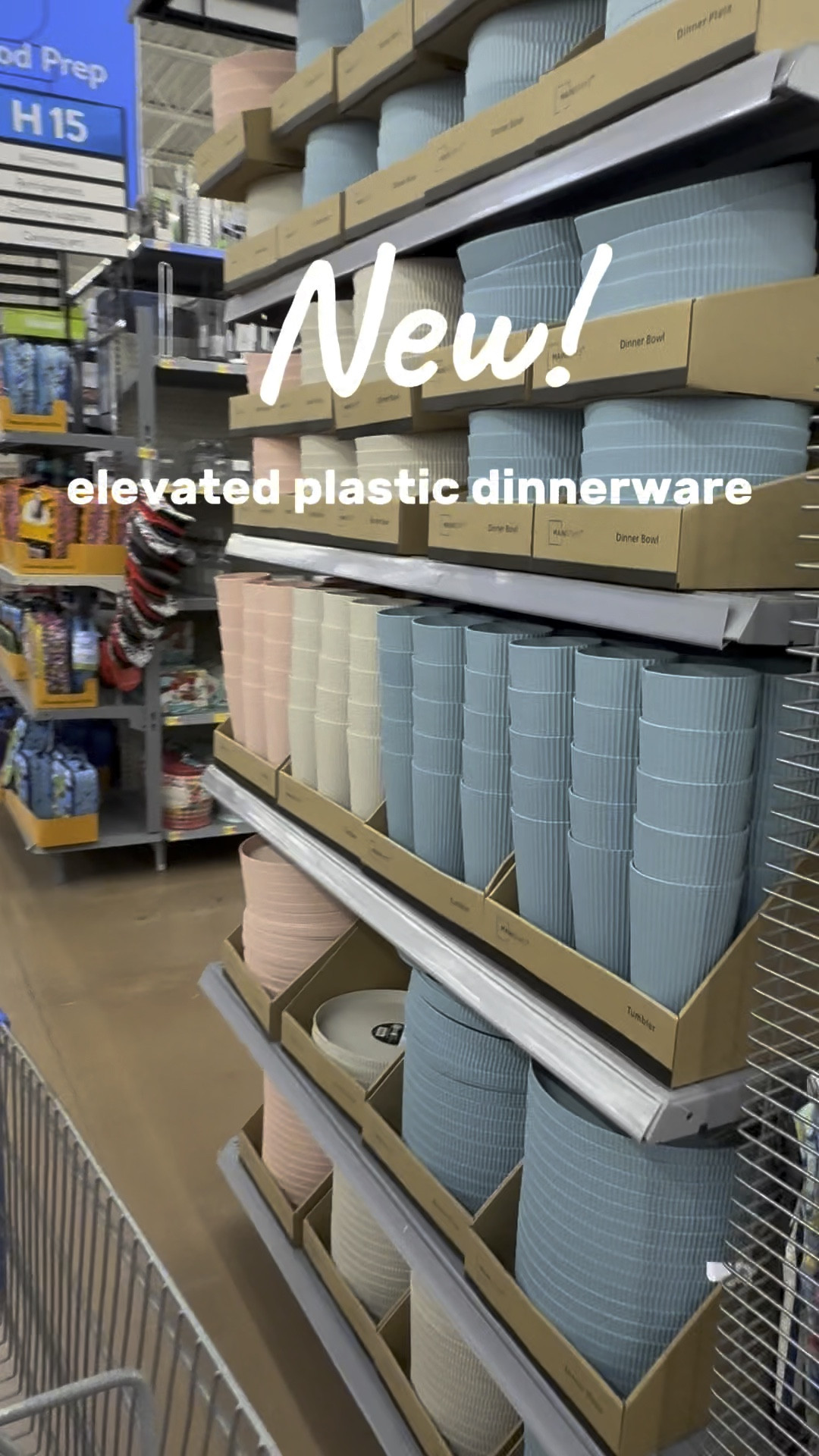 New plastic dinnerware is at Walmart! I LOVE the texture this new  collection has, and the coupe dinner plate!? Are you kidding!!

#walmart #walmartfind #walmartdeals #walmartfinds #walmarthome #kitchenfinds #dinnerware #dinnerwareset

#LTKHome #LTKVideo