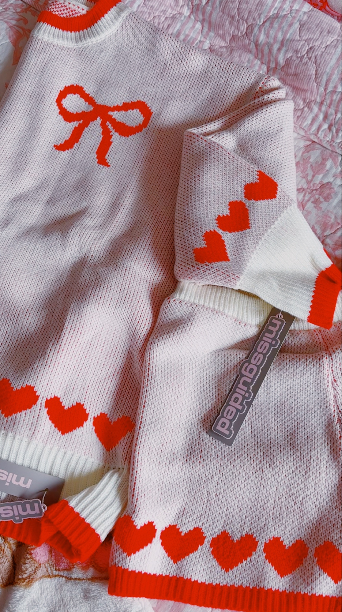 THE MOST PERFECT heart red knit set!!!❤️✨💋😍

#LTKStyleTip #LTKMostLoved #LTKSaleAlert