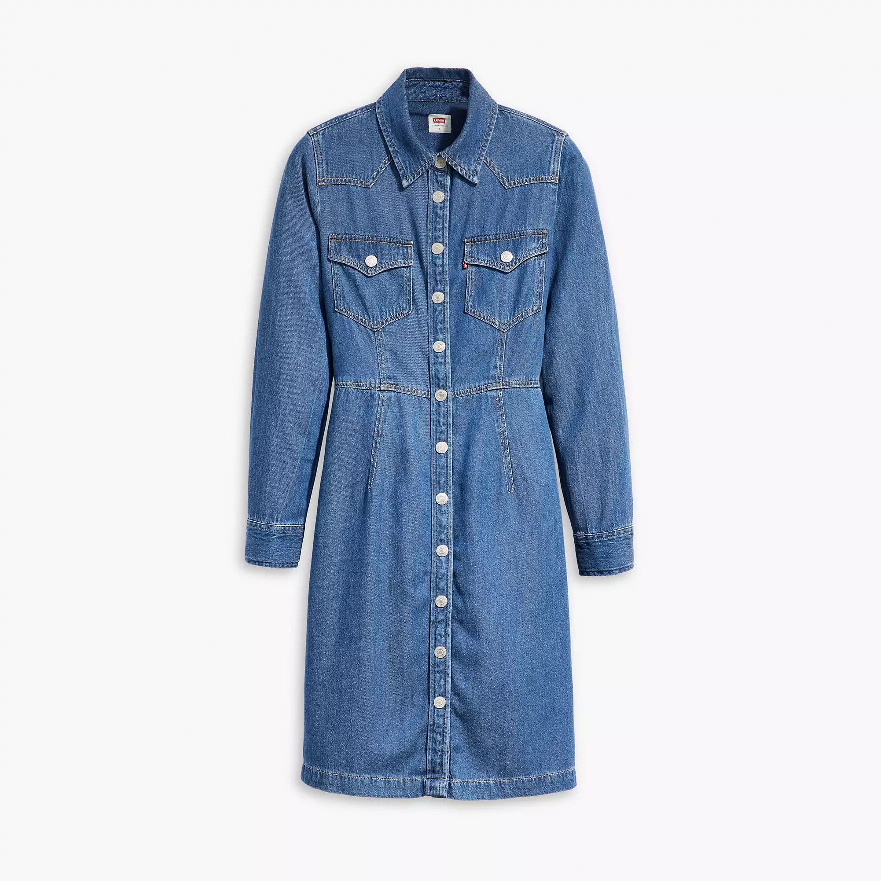 Otto Western Denim Dress - Medium Wash | Levi's® US | Levi's US