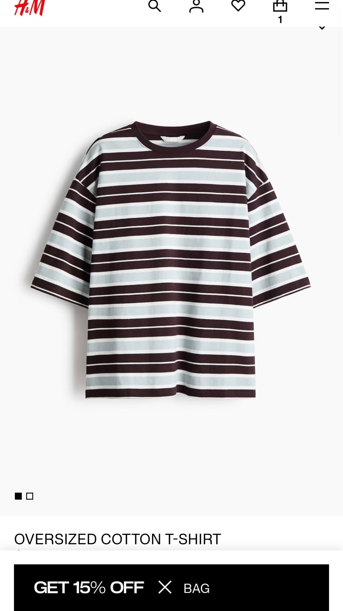 H&M striped tee

#LTKgrwm #LTKootd