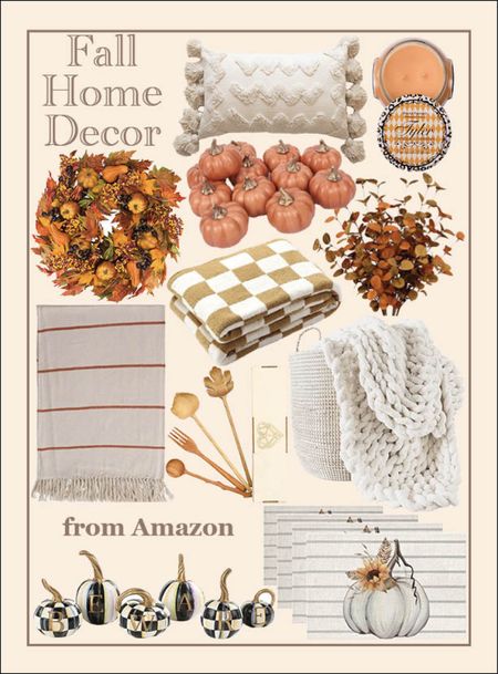 Fall home decor from Amazon // Home decor // Fall decor // Amazon finds // Amazon must haves

#LTKstyletip #LTKhome #LTKSeasonal