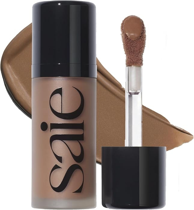 Saie Dew Bronze - Hydrating Liquid Bronzer Stick For a Sun Kissed Glow - Liquid Contour Stick Inf... | Amazon (US)