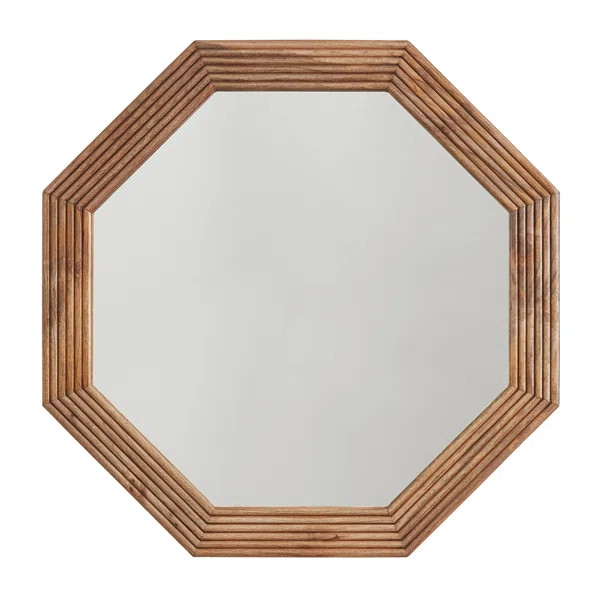 Dhruv Wood Coastal Accent Mirror | Wayfair North America