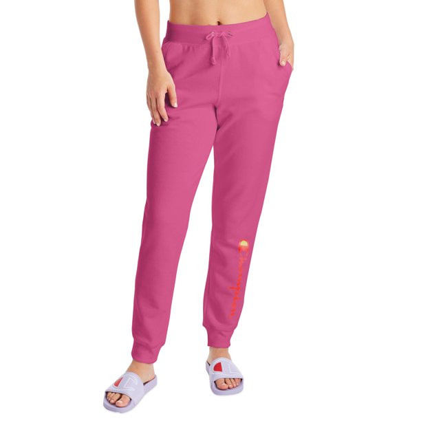 Champion Women's Powerblend Fleece Joggers-Graphic | Walmart (US)
