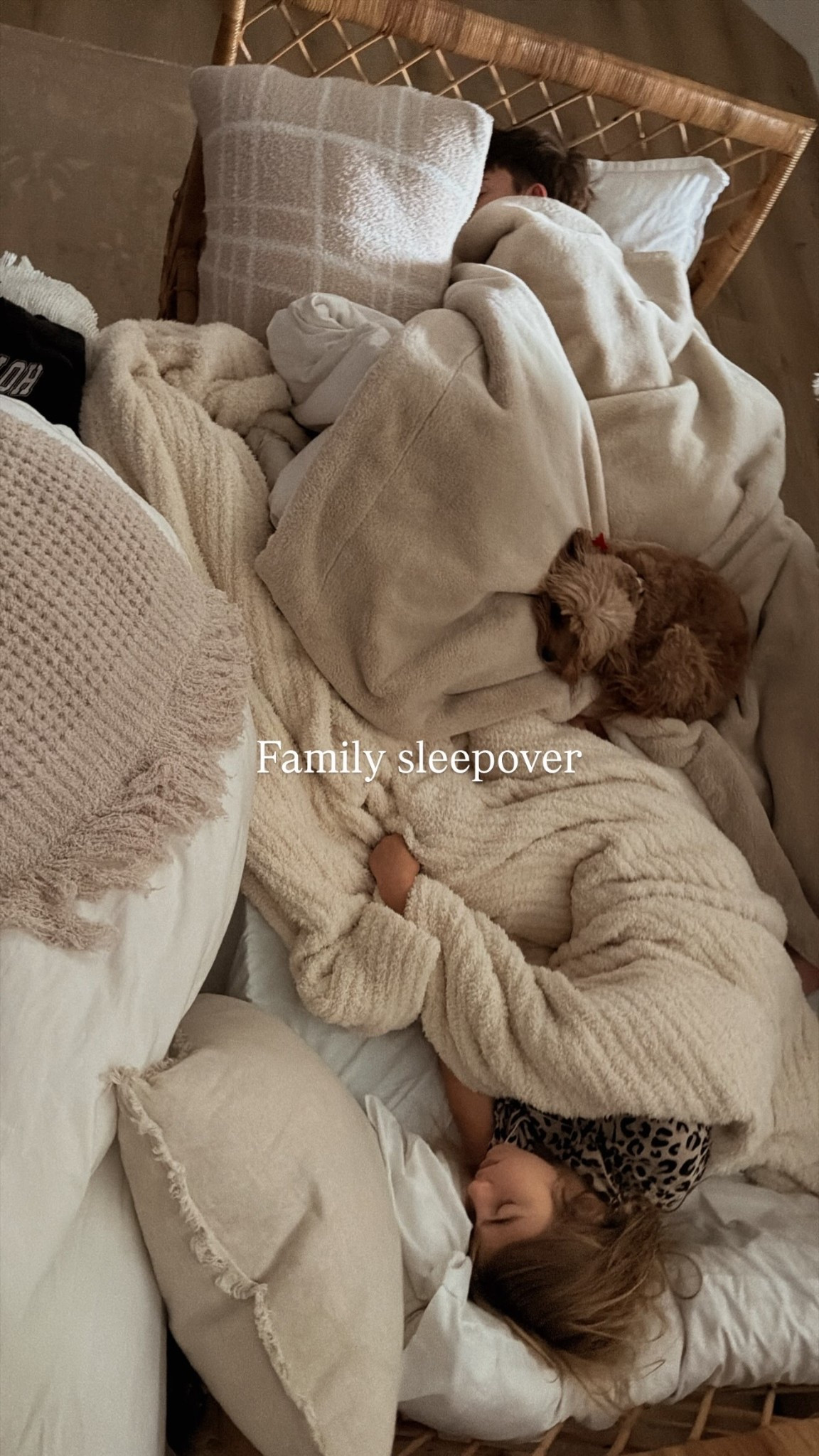 Family sleepover