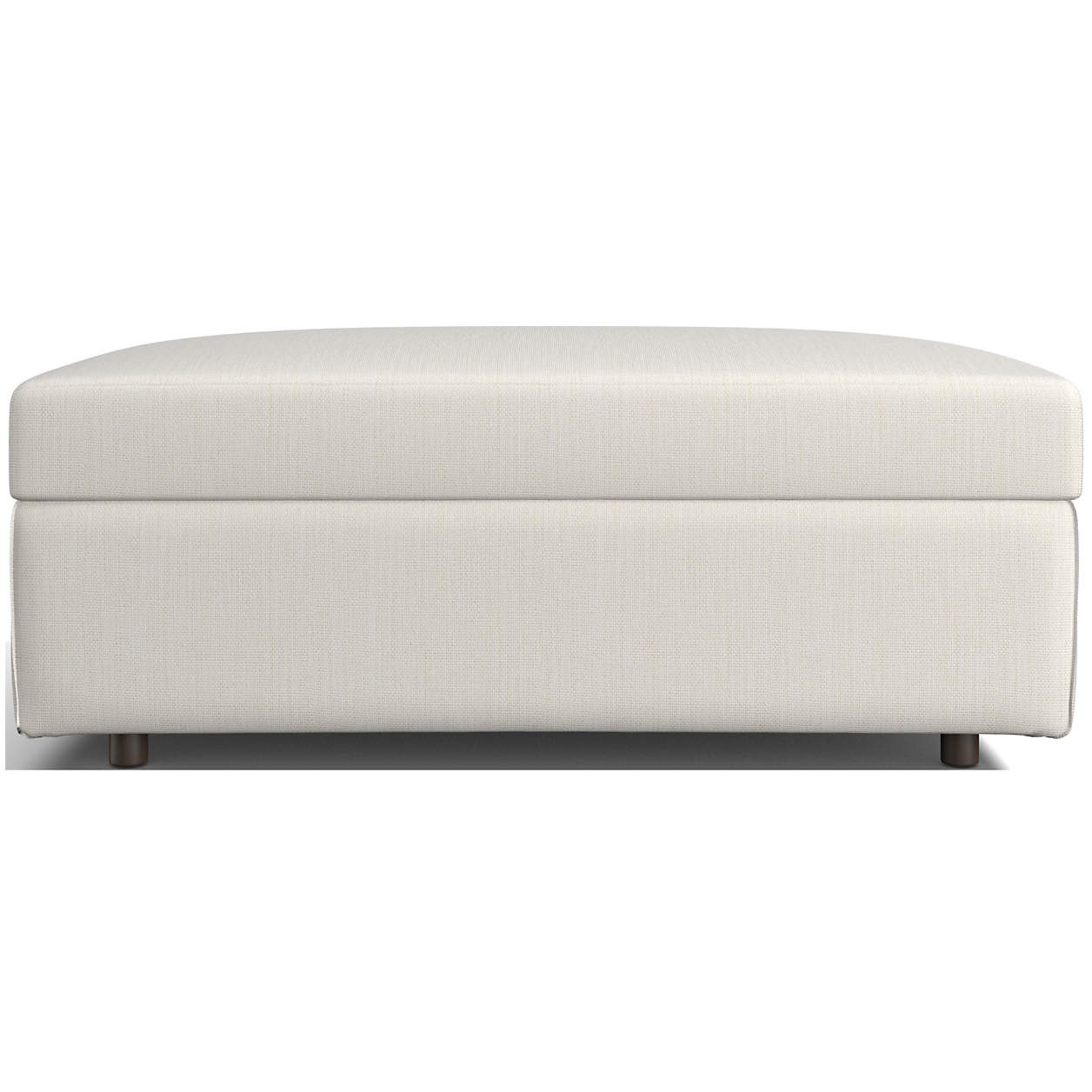Barrett II 44.5" Storage Ottoman + Reviews | Crate & Barrel | Crate & Barrel