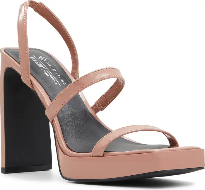 Alysa Strappy Platform Heel Sandal (Women) | Nordstrom Rack