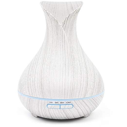 ASAKUKI 400ML Premium Essential Oil Diffuser, Quiet 5-In-1 Humidifier, Natural Home Fragrance Dif... | Amazon (US)