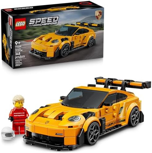 LEGO Speed Champions Porsche 911 GT3 RS Super Car Toy - Model Kit & Pretend Play Toy for Boys & G... | Amazon (US)