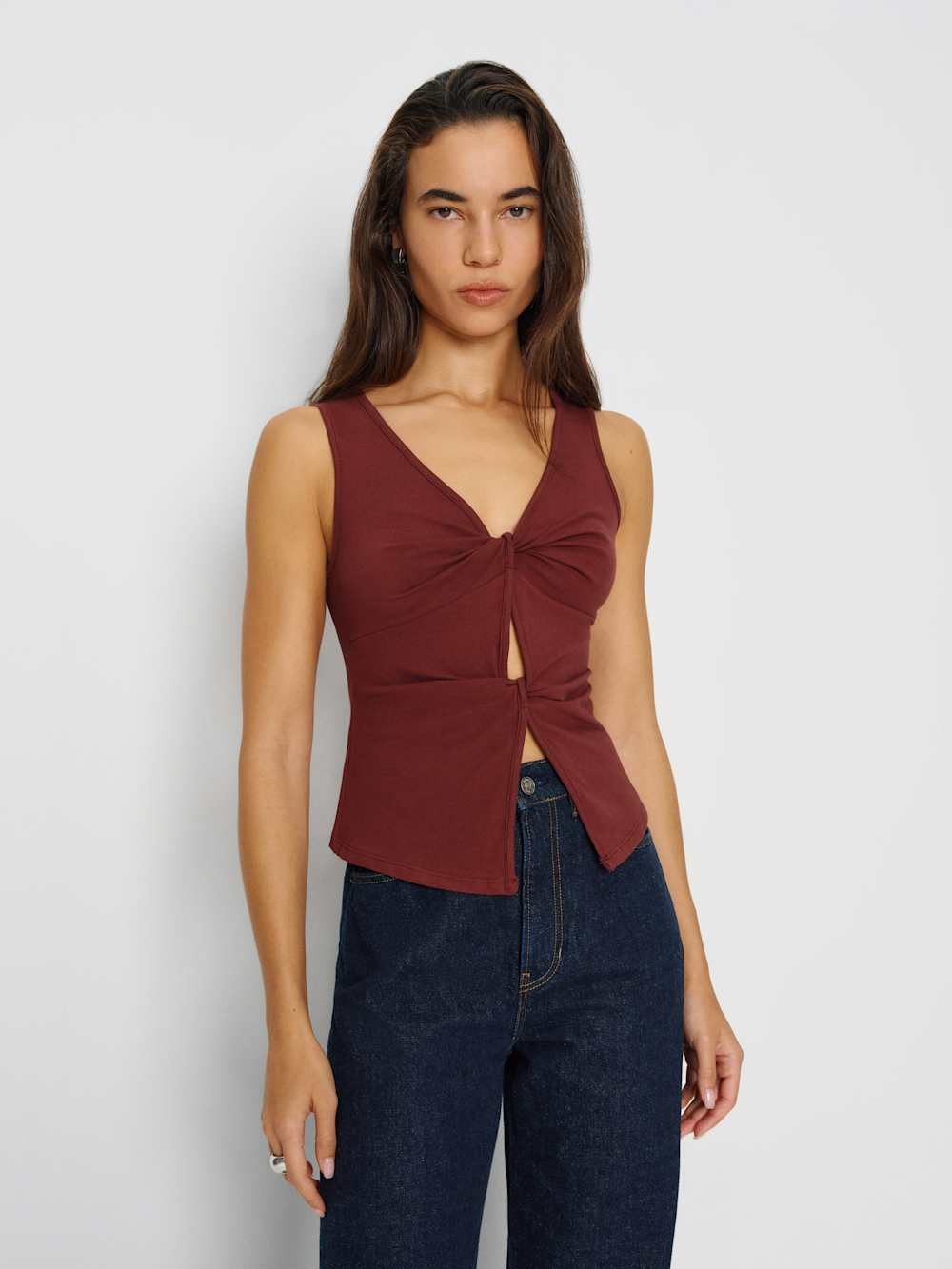 Tefi Knit Top | Reformation (Global)