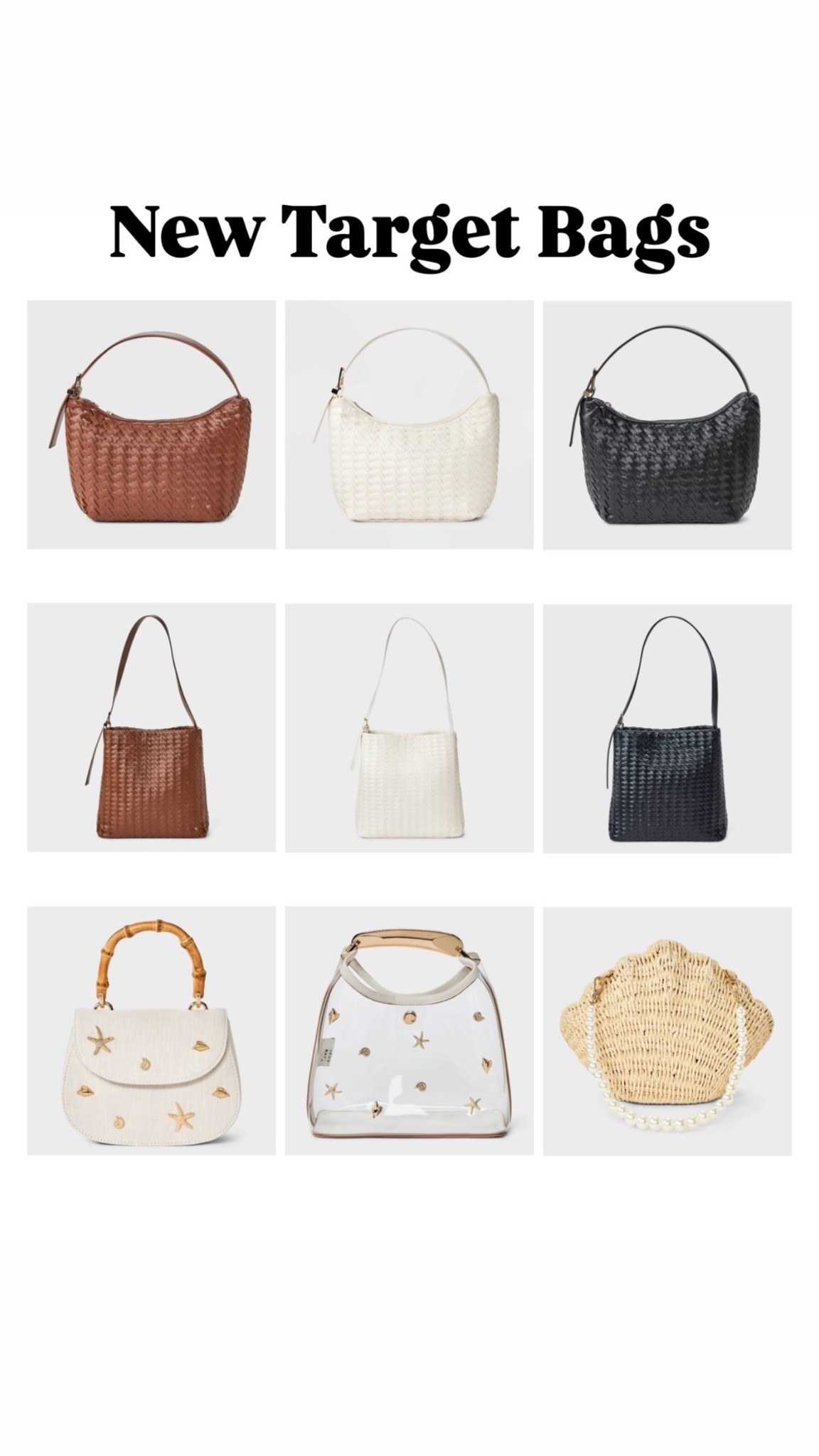 Target new arrivals 
Bags

#LTKFindsUnder50 #LTKItBag