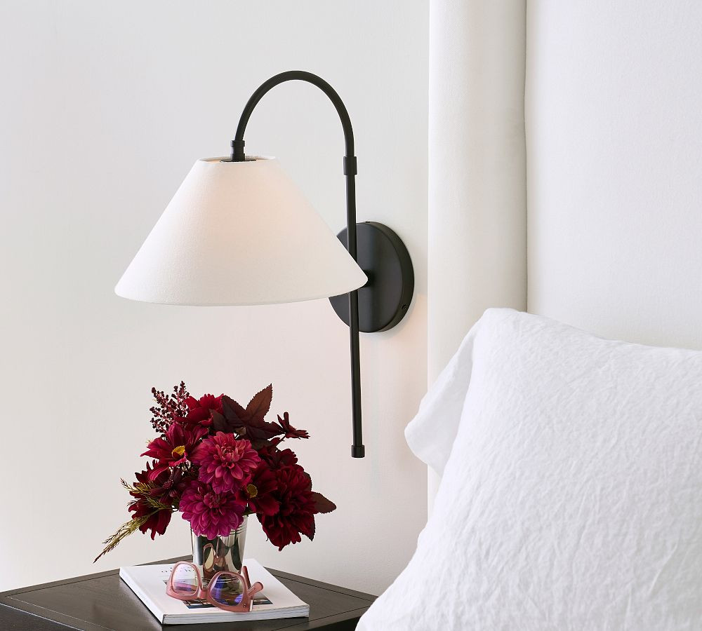 Sinclair Metal Arc Sconce | Pottery Barn (US)